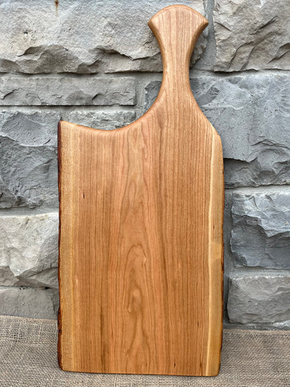 27” x 12" Cherry Live-Edge Charcuterie Board